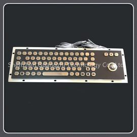 Washable Metal Computer Keyboard Black Surface For Game Consoles