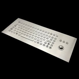 Metal Integrated Trackball Keyboard , 89 Key Keyboard With F1-f12 Function Button