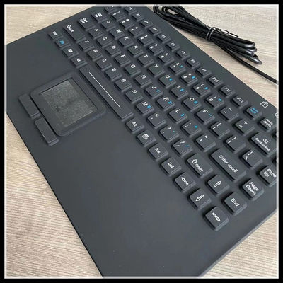 Waterproof Antibacterial Silicone Rubber Keypad For Hospital Equipment